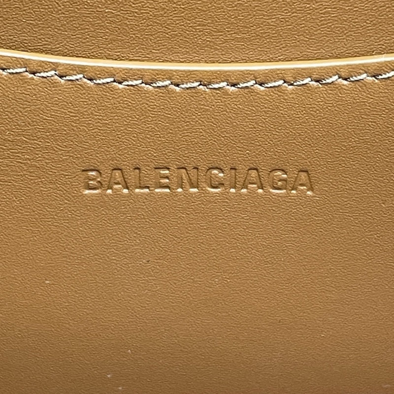 バレンシアガ BALENCIAGA ネオクラシックシティS 678629 ブラウン レザー レディース ハンドバッグ