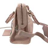 バレンシアガ BALENCIAGA クラシックメタリック エッジシティ 432831 ピンク レザー レディース ハンドバッグ
