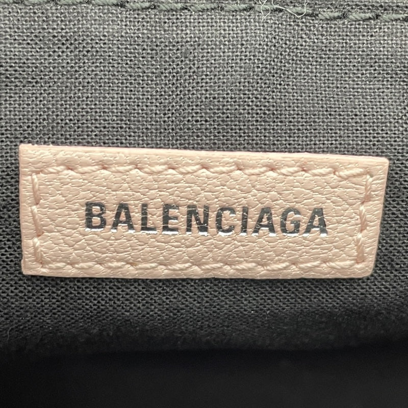 バレンシアガ BALENCIAGA クラシックメタリック エッジシティ 432831 ピンク レザー レディース ハンドバッグ
