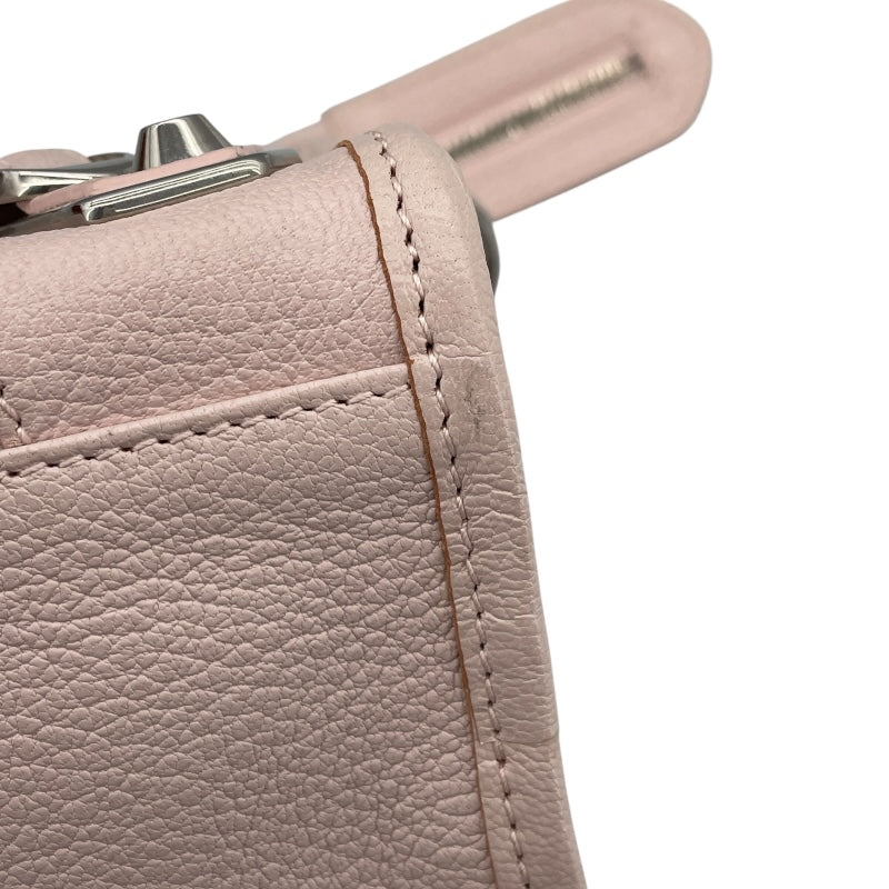 バレンシアガ BALENCIAGA クラシックメタリック エッジシティ 432831 ピンク レザー レディース ハンドバッグ