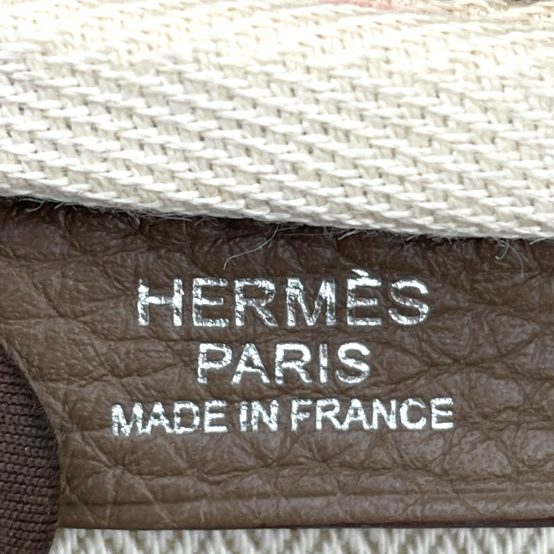 エルメス HERMES ヴィクトリア35 X刻 エトゥープ SV金具 トリヨンクレマンス レディース ハンドバッグ
