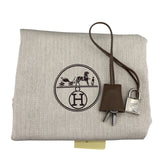 エルメス HERMES ヴィクトリア35 X刻 エトゥープ SV金具 トリヨンクレマンス レディース ハンドバッグ