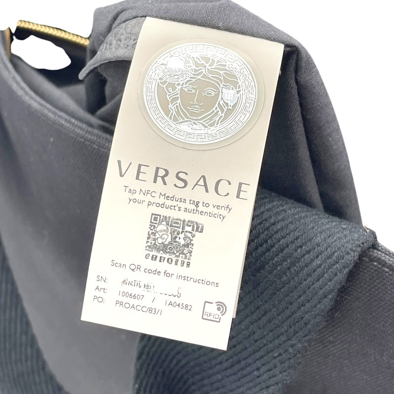 フェンディ FENDI フェンダーチェトート 7VA558 ブラック キャンパス レディース トートバッグ
