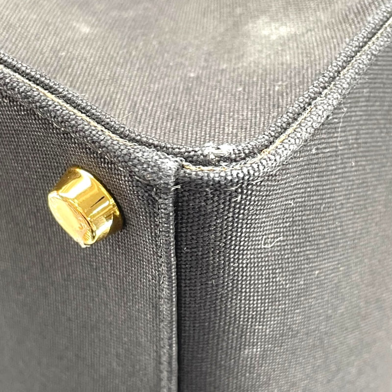 フェンディ FENDI フェンダーチェトート 7VA558 ブラック キャンパス レディース トートバッグ