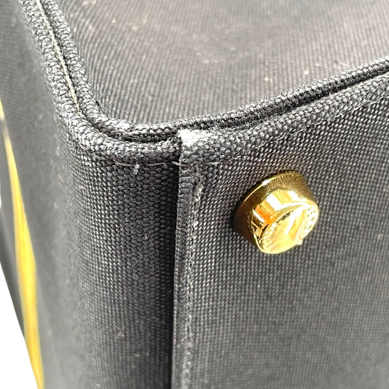 フェンディ FENDI フェンダーチェトート 7VA558 ブラック キャンパス レディース トートバッグ
