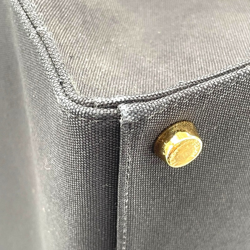 フェンディ FENDI フェンダーチェトート 7VA558 ブラック キャンパス レディース トートバッグ