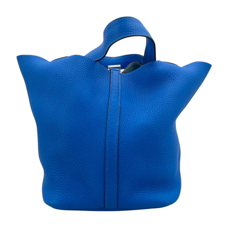 HERMES エルメス ピコタンロック PM ブルー □刻印 トートバッグ HERMES エルメス ピコタンロック PM ブルー □刻印 トートバッグ