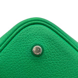 エルメス HERMES ピコタンロックMM　エクラ Z刻 ミント・ヴェールボスフォール　シルバー金具 トリヨン/スイフト レディース ハンドバッグ