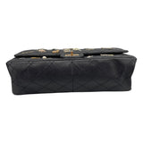 シャネル CHANEL シャネル2.55チェーンショルダー ブラック GD金具 カーフ レディース ショルダーバッグ