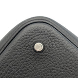 エルメス HERMES ピコタンロックMM Y刻 ブラック　シルバー金具 トリヨン レディース ハンドバッグ