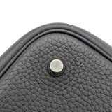 エルメス HERMES ピコタンロックMM Y刻 ブラック　シルバー金具 トリヨン レディース ハンドバッグ