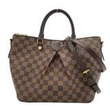 ルイ・ヴィトン LOUIS VUITTON シエナMM N41546 ブラウン ダミエ・エベヌ レディース ショルダーバッグ