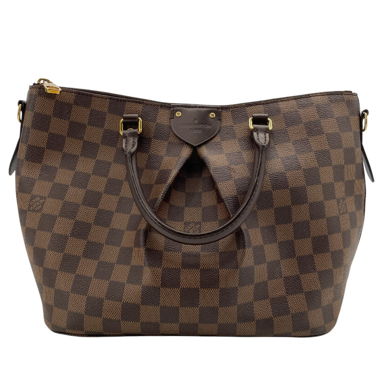 ルイ・ヴィトン LOUIS VUITTON シエナMM N41546 ブラウン ダミエ・エベヌ レディース ショルダーバッグ