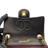 シャネル CHANEL ミニマトラッセ18 A01115　3番台 ブラック　ゴールド金具 ラムスキン レディース ショルダーバッグ