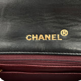 シャネル CHANEL ミニマトラッセ18 A01115　3番台 ブラック　ゴールド金具 ラムスキン レディース ショルダーバッグ