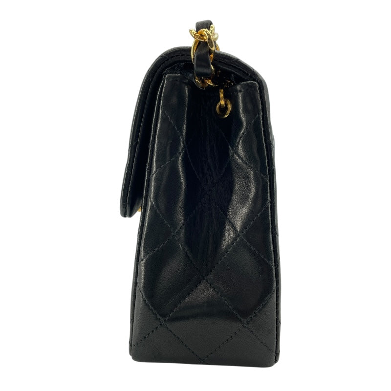 シャネル CHANEL ミニマトラッセ18 A01115　3番台 ブラック　ゴールド金具 ラムスキン レディース ショルダーバッグ