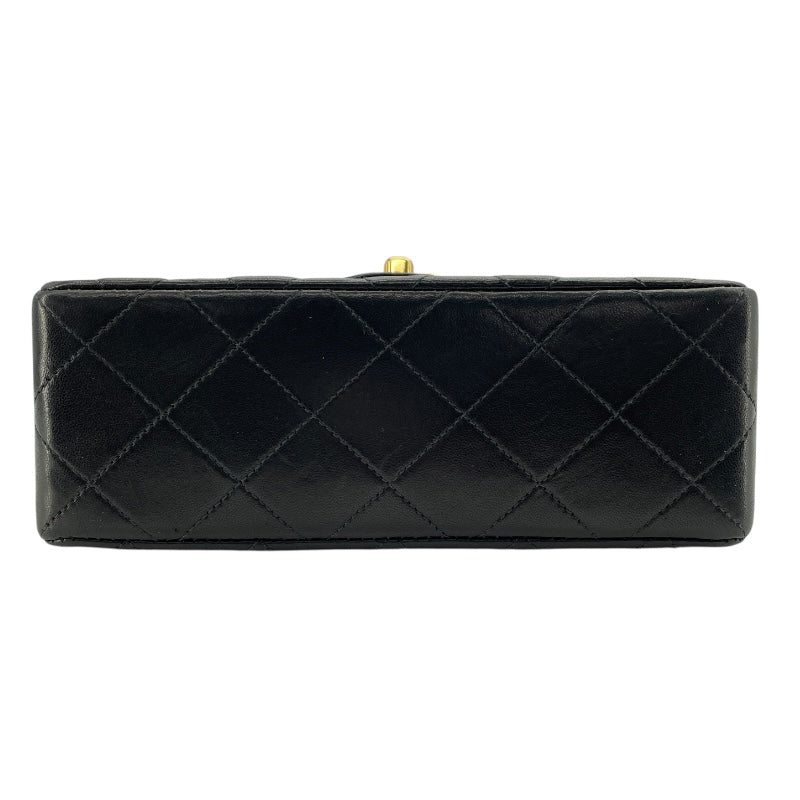 シャネル CHANEL ミニマトラッセ18 A01115　3番台 ブラック　ゴールド金具 ラムスキン レディース ショルダーバッグ