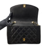 シャネル CHANEL ダイアナ25 A01165　3番台 ブラック　ゴールド金具 キャビアスキン レディース ショルダーバッグ