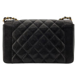 シャネル CHANEL ダイアナ25 A01165　3番台 ブラック　ゴールド金具 キャビアスキン レディース ショルダーバッグ