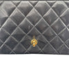 シャネル CHANEL ダイアナ25 A01165 2番台 ブラック　ゴールド金具 ラムスキン レディース ショルダーバッグ