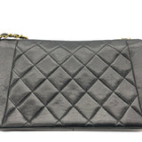 シャネル CHANEL ダイアナ25 A01165 2番台 ブラック　ゴールド金具 ラムスキン レディース ショルダーバッグ