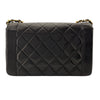 シャネル CHANEL ダイアナ25 A01165 3番台 ブラック　ゴールド金具 ラムスキン レディース ショルダーバッグ