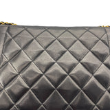 シャネル CHANEL ダイアナ25 A01165 30番台 ブラック　ゴールド金具 ラムスキン レディース ショルダーバッグ