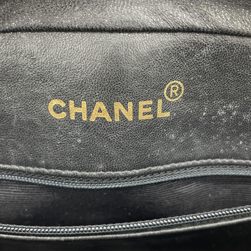 シャネル CHANEL マトラッセ チェーンショルダー 3番台 ブラック ゴールド金具 ラム レディース ショルダーバッグ