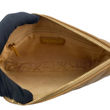 シャネル CHANEL マトラッセワンショルダー A22476 8番台 ベージュ　ゴールド金具 キャビアスキン レディース ショルダーバッグ