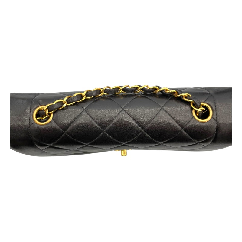 シャネル CHANEL ダイアナ25 A01165 3番台 ブラック ゴールド金具 ラムスキン レディース ショルダーバッグ
