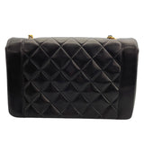 シャネル CHANEL ダイアナ25 A01165 3番台 ブラック ゴールド金具 ラムスキン レディース ショルダーバッグ