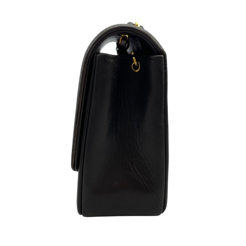 シャネル CHANEL ダイアナ25 A01165 3番台 ブラック ゴールド金具 ラムスキン レディース ショルダーバッグ