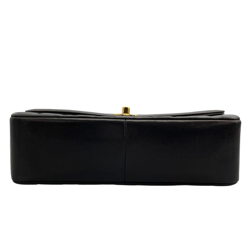 シャネル CHANEL ダイアナ25 A01165 3番台 ブラック ゴールド金具 ラムスキン レディース ショルダーバッグ