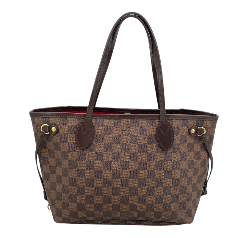 ルイ・ヴィトン LOUIS VUITTON ネヴァーフルPM N51109 エベヌ ダミエ・キャンバス レディース トートバッグ