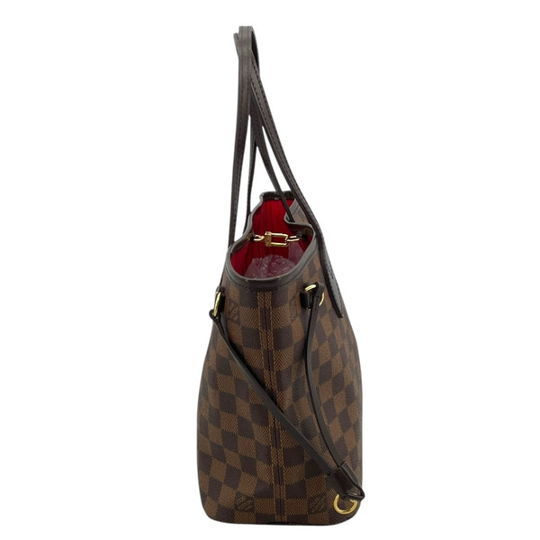 ルイ・ヴィトン LOUIS VUITTON ネヴァーフルPM N51109 エベヌ ダミエ・キャンバス レディース トートバッグ