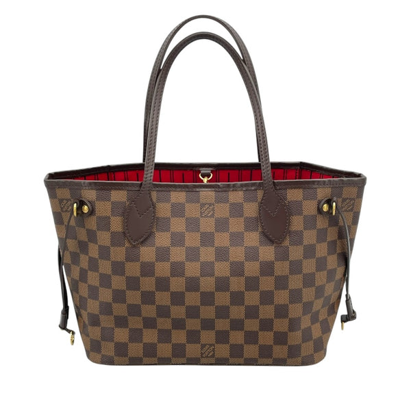 ルイ・ヴィトン LOUIS VUITTON ネヴァーフルPM N51109 エベヌ ダミエ・キャンバス レディース トートバッグ