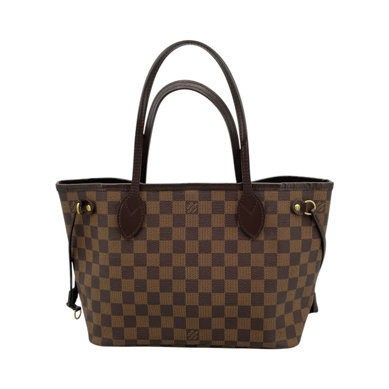 ルイ・ヴィトン LOUIS VUITTON ネヴァーフルPM N51109 エベヌ ダミエ・キャンバス レディース トートバッグ