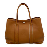 エルメス HERMES ガーデンパーティーTPM □M刻 ゴールド シルバー金具 ネゴンダ レディース ハンドバッグ