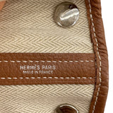 エルメス HERMES ガーデンパーティーTPM □M刻 ゴールド シルバー金具 ネゴンダ レディース ハンドバッグ