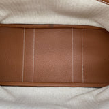 エルメス HERMES ガーデンパーティーTPM □M刻 ゴールド シルバー金具 ネゴンダ レディース ハンドバッグ