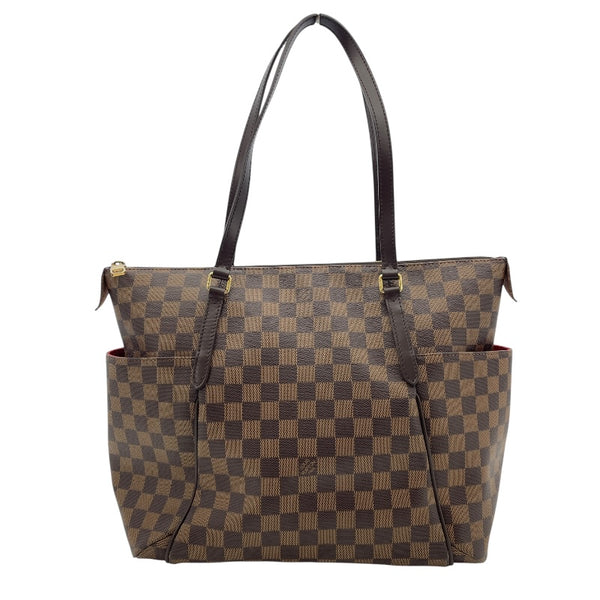 ルイ・ヴィトン LOUIS VUITTON トータリーMM N41281 ブラウン ダミエ・エベヌ レディース トートバッグ