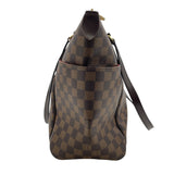 ルイ・ヴィトン LOUIS VUITTON トータリーMM N41281 ブラウン ダミエ・エベヌ レディース トートバッグ