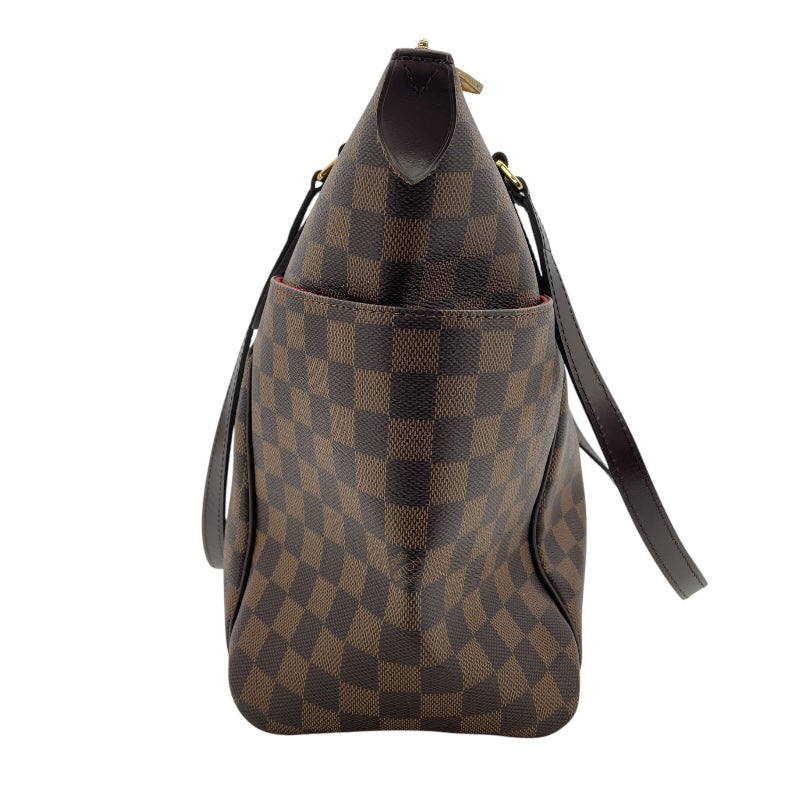 ルイ・ヴィトン LOUIS VUITTON トータリーMM N41281 ブラウン ダミエ・エベヌ レディース トートバッグ