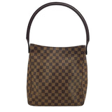 ルイ・ヴィトン LOUIS VUITTON ルーピングGM N51144 ブラウン ダミエ・エベヌ レディース ショルダーバッグ