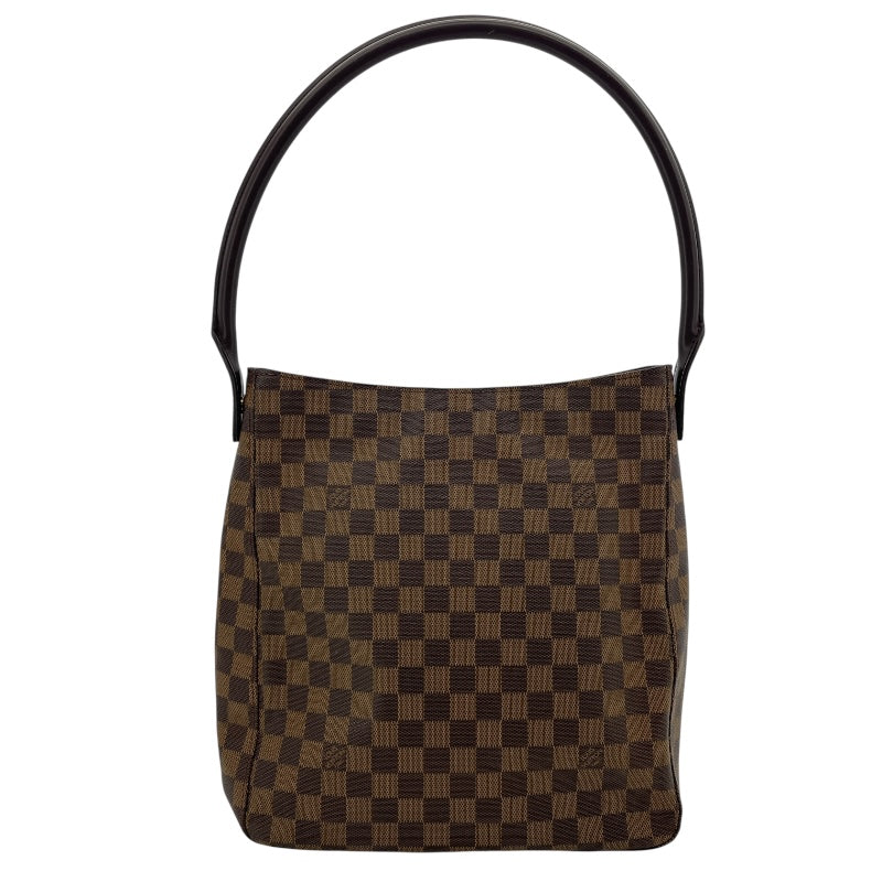 ルイ・ヴィトン LOUIS VUITTON ルーピングGM N51144 ブラウン ダミエ・エベヌ レディース ショルダーバッグ