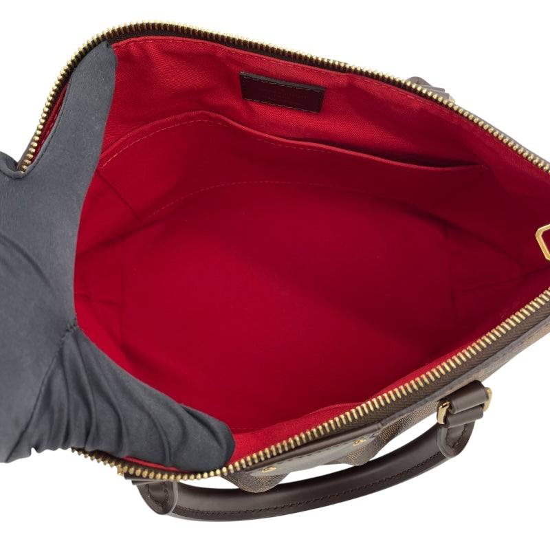 ルイ・ヴィトン LOUIS VUITTON シエナMM N41546 ブラウン ダミエ・エベヌ レディース トートバッグ