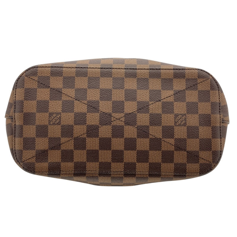 ルイ・ヴィトン LOUIS VUITTON シエナMM N41546 ブラウン ダミエ・エベヌ レディース トートバッグ