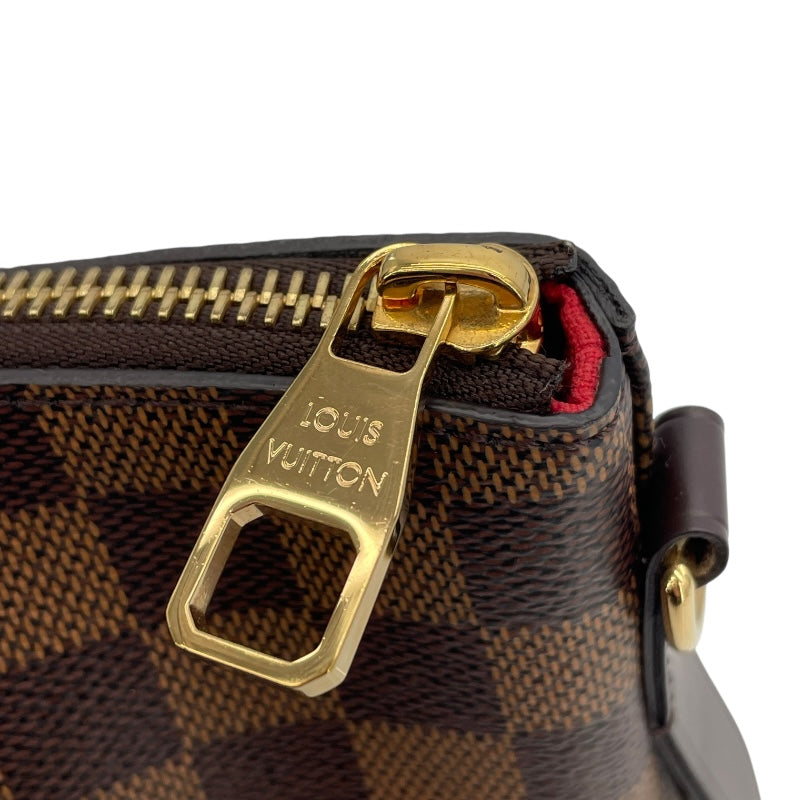 ルイ・ヴィトン LOUIS VUITTON シエナMM N41546 ブラウン ダミエ・エベヌ レディース トートバッグ