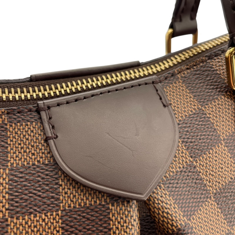 ルイ・ヴィトン LOUIS VUITTON シエナMM N41546 ブラウン ダミエ・エベヌ レディース トートバッグ