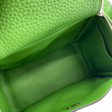 エルメス HERMES リンディミニ B刻印 ヴェールユッカ SV金具 トリヨンクレマンス レディース ショルダーバッグ